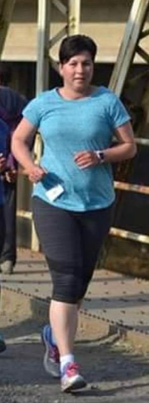 Michelle Booysen before coaching — 94 kg